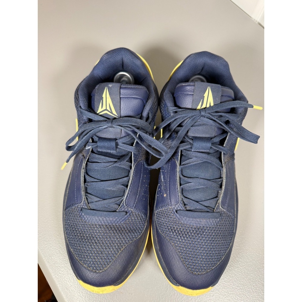 Nike Ja 1 Murray State Navy Yellow Mens Basketball Sneaker Size 12 FQ4796-402 - Picture 7 of 12